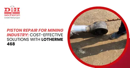 Piston repair using LoTherme 468 welding electrodes
